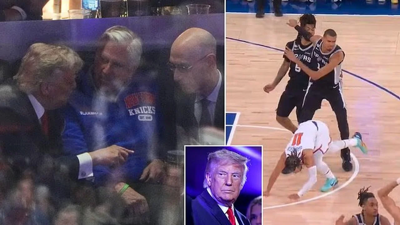 特朗普抨击NBA总裁事件时间线：从布伦森争议犯规到总决赛第三战影响
